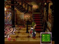 une photo d'Ã©cran de Luigi s Mansion sur Nintendo Gamecube